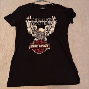 Harley-Davidson Museum Black Eagle Tee Women’s Small USA